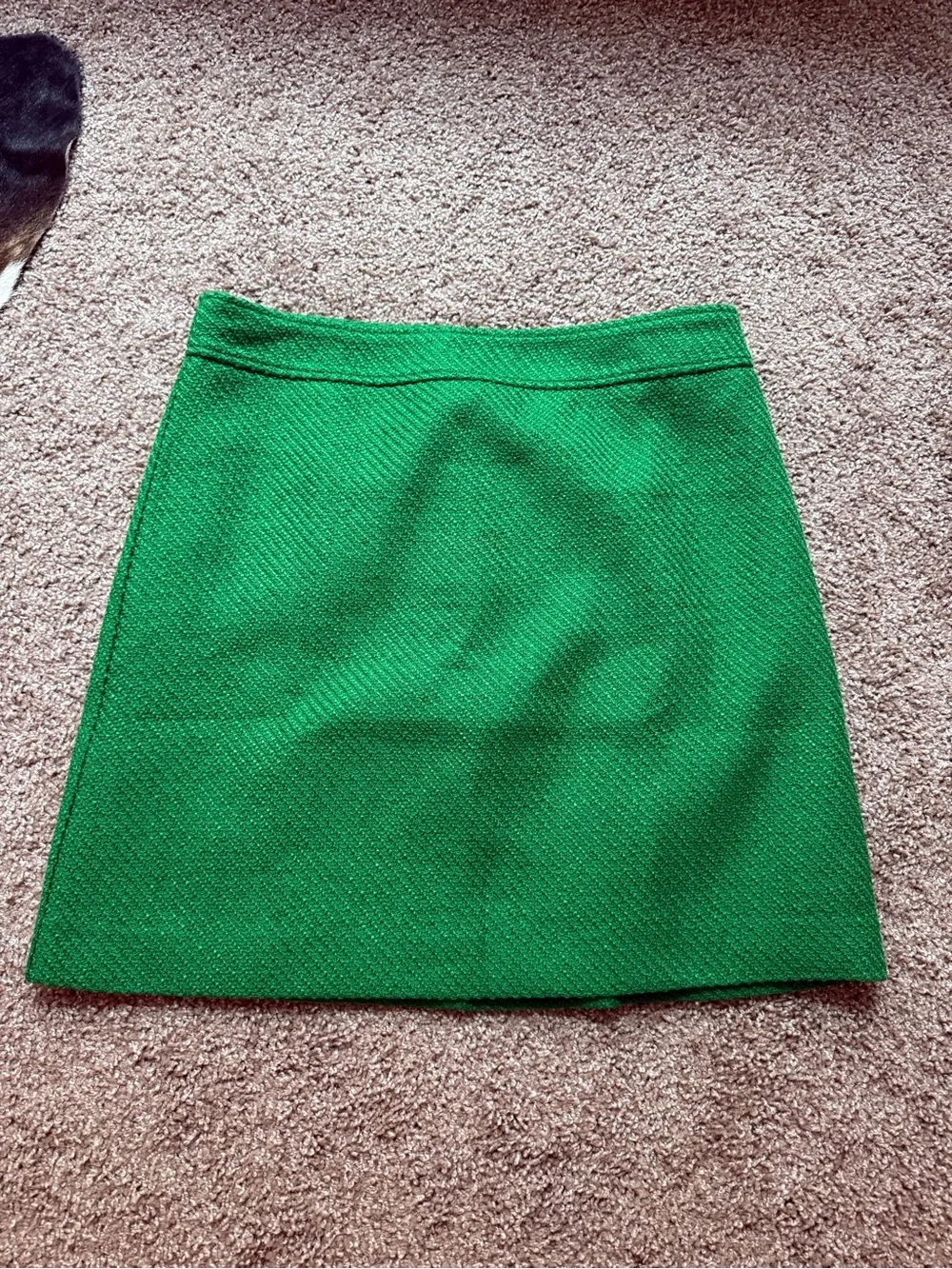 J. Crew Emerald Green Mini Skirt